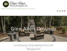 Tablet Screenshot of glenallengrounds.com